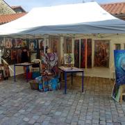 Exposition village d'artistes de Marols 2016